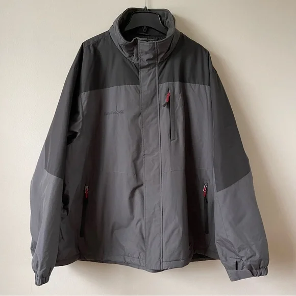 Swiss Tech Men's Charcoal Performance Jacket 3XL - Picture 2 of 15
